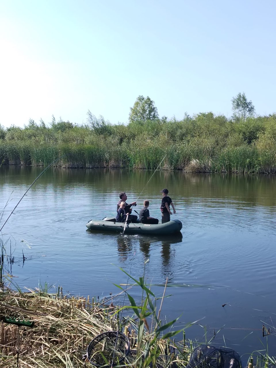 Свежий воздух, азарт и отличный улов.